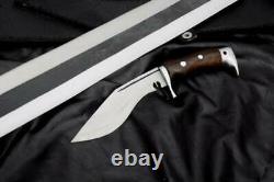 065 Custom Handmade 25 J2 Steel Sword With Leather Sheeth With Gift Knife