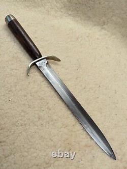 1095 Steel 13.75 Dagger by Roger Griz Hockwalt of South Carolina with Sheath