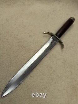 1095 Steel 13.75 Dagger by Roger Griz Hockwalt of South Carolina with Sheath