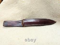 1095 Steel 13.75 Dagger by Roger Griz Hockwalt of South Carolina with Sheath