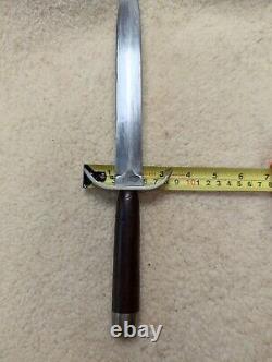 1095 Steel 13.75 Dagger by Roger Griz Hockwalt of South Carolina with Sheath