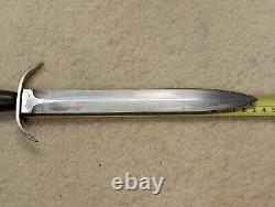 1095 Steel 13.75 Dagger by Roger Griz Hockwalt of South Carolina with Sheath