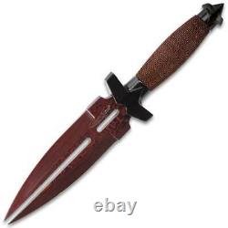 11 Gil Hibben HellFyre Damascus Double Shadow