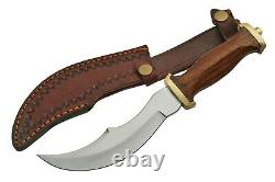 11 Inches Pirate Dagger Custom Hand Made Knife with Leather Sheath