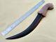 12.50 Hunting Wootz Steel Knife (indian Churi) Dagger Handel Fited Z Stone