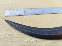 12.50 hunting wootz steel knife (indian churi) dagger handel fited z stone