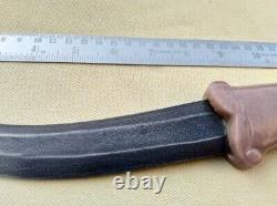 12.50 hunting wootz steel knife (indian churi) dagger handel fited z stone