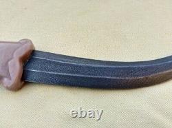 12.50 hunting wootz steel knife (indian churi) dagger handel fited z stone