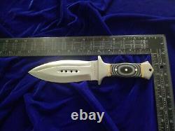 12 SEO Handmade Full Tang 1095 Carbon Steel Combat Dagger Smatchet Knife