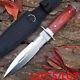 12x Fixed Blade Knife With Nylon Sheath Double Edged Knife Hunting Dagger Sword