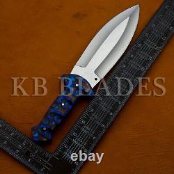 13.2 Handmade Full Tang Stainless Steel Dagger Blade Combat Smatchet Knife