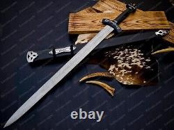 13.5 MEDIEVAL KNIGHT HISTORICAL SHORT SWORD DAGGER KNIFE with SHEATH Fantasy