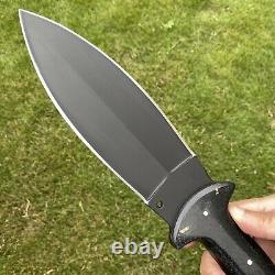 13 Handmade D2 Steel Fairbarn Applegate Prototype Smatchet Edc Dagger Knife 236