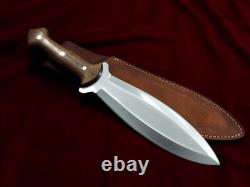 13 SEO HRG Custom Handmade Full Tang D2 Tool Steel Combat Dagger SMATCHET Knife