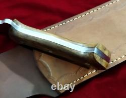 13 SEO HRG Custom Handmade Full Tang D2 Tool Steel Combat Dagger SMATCHET Knife