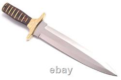 14.0 Base Camp Full Tang 5CR12 Stainless steel Combat Dagger Knife HB-1237