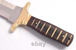 14.0 Base Camp Full Tang 5CR12 Stainless steel Combat Dagger Knife HB-1237