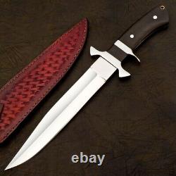 14 Beautiful Handmade D2 Steel Hunting Dagger knife with Leather Sheath