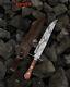 14 Custom Handmade Damascus Steel Hunting Dagger Knife Full Tang