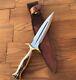 14 Full Tang Double Edged Custom Hunting Knife Handcrafted Camping Knife