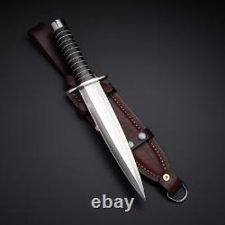 14 Superb Custom Made Forged Tool Steel Blade, Tactical Hunting Survival Dagger