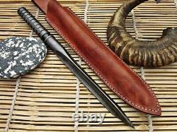 14 Tri Dagger Rare Custom Handmade Damascus Steel Kris Blade Dagger Knife
