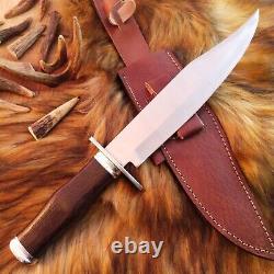 15.5 Stunning Custom Made D2 Tool Steel, Out Door Camping, Tactical Bowie Knife