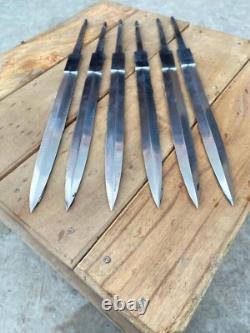 15.75 Full Tang Hand Forged High Carbon steel Dagger knife Blank Blade Combat