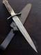 15 Custom Handmade Antique Stag Handle Hunting Dagger Bowie Knife Withsheath