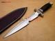 15 Rare Handmade J2 Steel Hunting Mirror Polish Dagger Knife Black Wood Handle