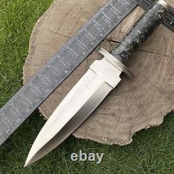15 Royal Custom D2 Steel Bushcraft Skinning Smatchet Dagger Edc Knife Rk-443