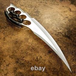 15 Tranch Rare Custom Made D2 Tool Steel, Tool, Tactical, Survival Bowie