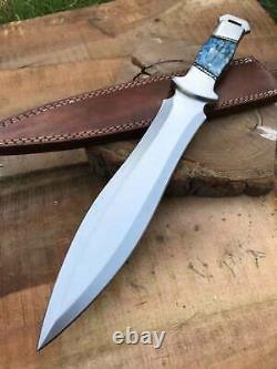 16 Handmade D2 Steel Hunting Combat Survival Kukri bowie Predator Dagger knife