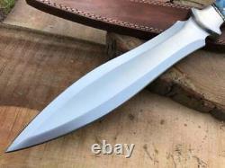 16 Handmade D2 Steel Hunting Combat Survival Kukri bowie Predator Dagger knife