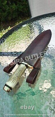 16 Inch D2 Steel Stage Handle Boot/dagger/bowie Survival Hunting Knife