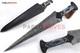 16 Rare Hand Forged Damascus Steel Hunting Dagger Fixed Blade Knife Hard Wood