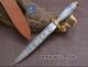 16custom Handmade Damascus Steel Beautiful Athame Dgger Knife With Resin Handle