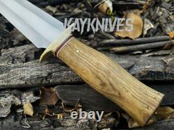 17 Arkansas Toothpick Custom Handmade D2 Tool Steel Blade Dagger Knife