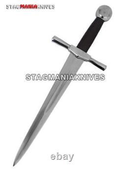 17'' Custom Hand Forged J2 Steel Hunting Medieval Sword Dagger Knife Vintage