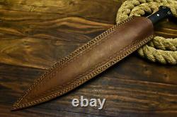 17 Custom Handmade Fixed Blade D2 Tool Steel Hunting Dagger Roman Gladius Knife