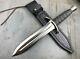 17 Handmade Steel Hunting Survival Camping Viking Dagger? Micarta Handle