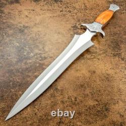 17 Superb Custom Made Forged Tool Steel Blade, Tactical Hunting Survival Dagger