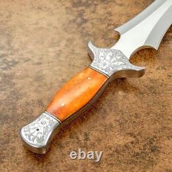 17 Superb Custom Made Forged Tool Steel Blade, Tactical Hunting Survival Dagger