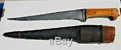 1750 1840s Era Pesh Kabz / Choora Military Fighting Knife Dagger With Scabbard