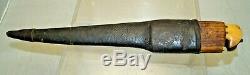 1750 1840s Era Pesh Kabz / Choora Military Fighting Knife Dagger With Scabbard