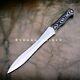 18 Carbon Steel Survival Dagger Camping Bowie Hunting Sword Knife Machete Edc