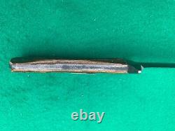 1850's WOODHEAD STAG DAGGER SUPER RARE AND NICE SHEFFIELD OLD KNIFE