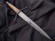 19 Inch Sword Custom Handmade D2 Steel Hunting Dagger Knife+sheath
