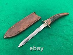 1911-1923 UNION CUT CO. PRE KABAR Dagger SUPER SCARCE knife sheath