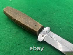 1940's CASE XX Pig Sticker WWII Fighting Knife Dagger in Sheath VERY RARE